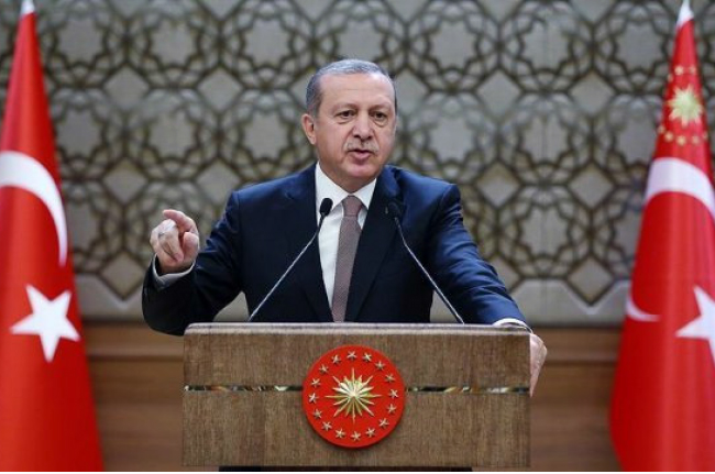 Turkish President Vows to  Fight Against Terror 